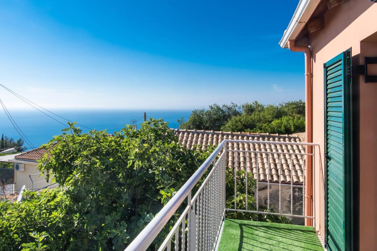 Lefkada Sunset House Villa กาลามิตซี ภายนอก รูปภาพ
