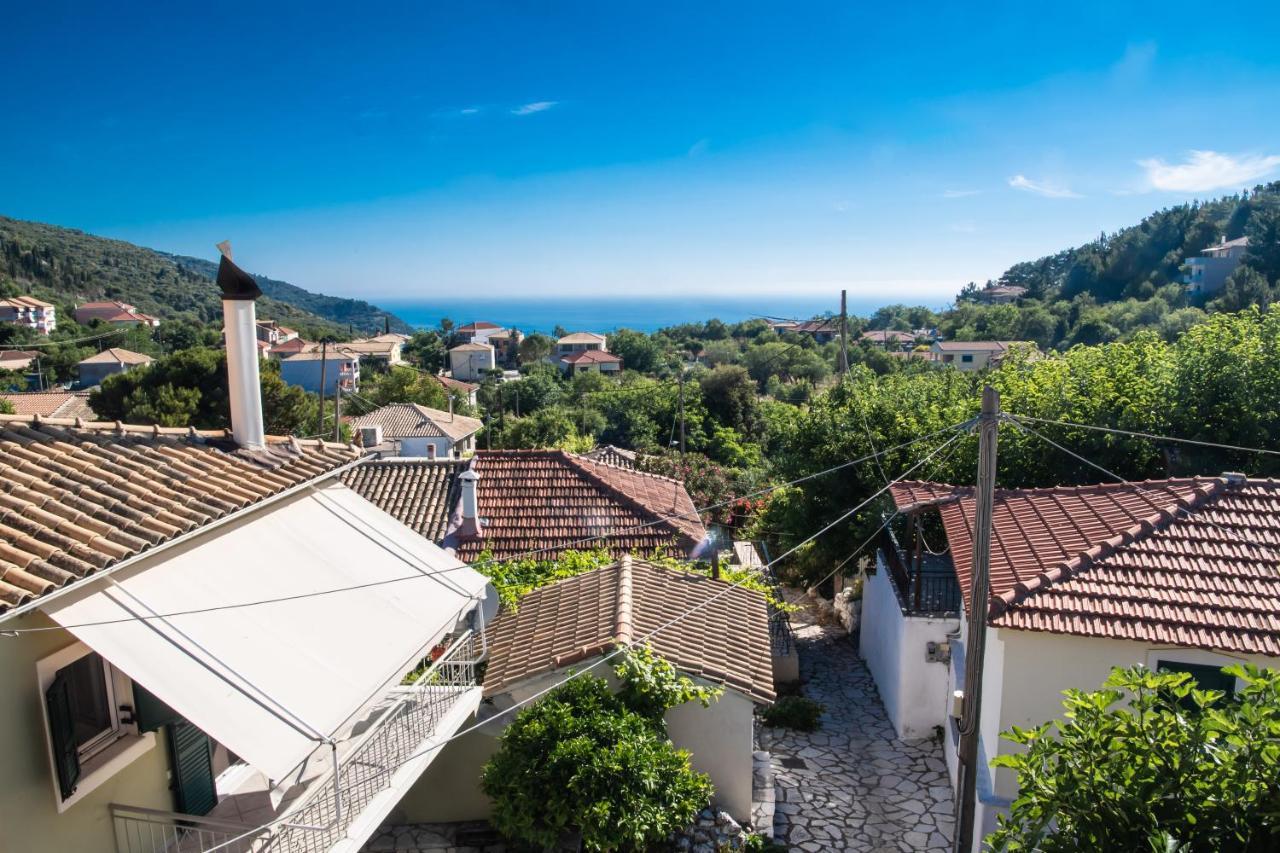Lefkada Sunset House Villa กาลามิตซี ภายนอก รูปภาพ