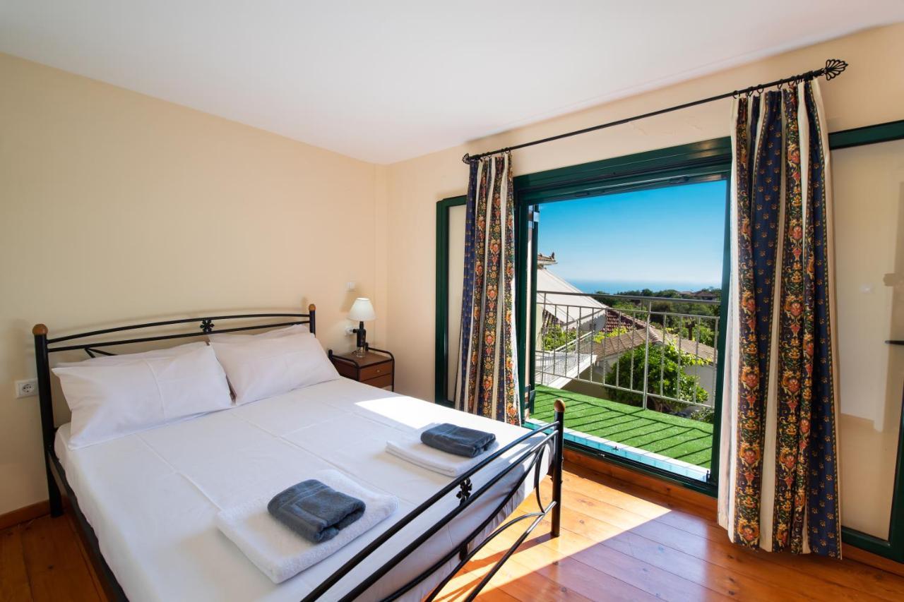 Lefkada Sunset House Villa กาลามิตซี ภายนอก รูปภาพ
